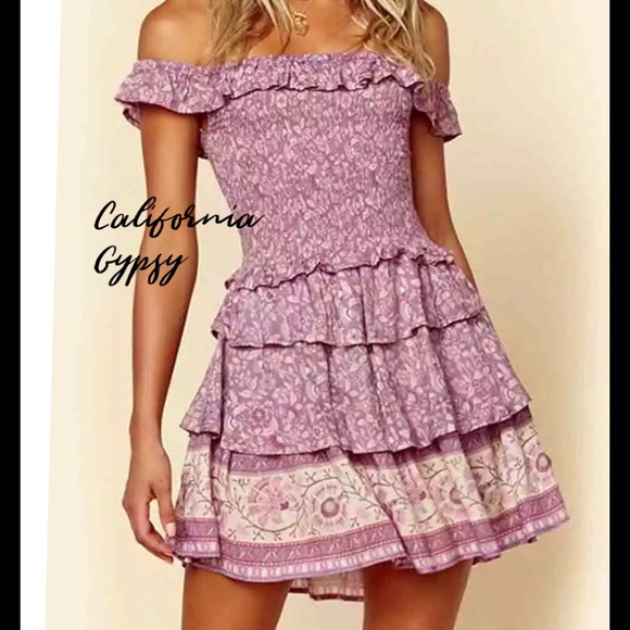 LAST ONE floral ruffle dress - Picture 10 of 14